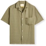 Portuguese Flannel Srajce z dolgimi rokavi Grain Shirt - Khaki Zelena | Shoptok.si