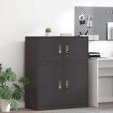 Ormarić za pohranu Crna 90 x 40 x 40 cm Hladno valjani čelik - Crna 90 x 40 x 40 cm Cijene