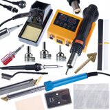 Rosfix spajkalna postaja 2v1 (topli zrak in 900M) orange husky OH660+ spajkalnik tipa likalnik blue lark 80W BL80W s kompletom dodatkov, (21746576) | Shoptok.si