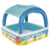 Spartan dječji bazen s krovom plavi 140 x 140 x 114 cm 52192 | shoptok.hr
