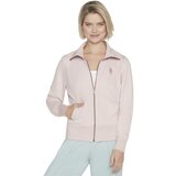Skechers &Scaron;portne jope in jakne The Hoodless Hoodie Diamond Jacket Rožnata cene
