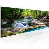  Slika - Nature: Forest Waterfall 135x45 Cijene