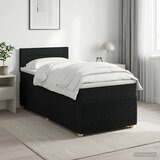  Boxspring krevet s madracem Crna 80 x 200 cm Tkanina 200 x 80 x 100.5 cm | Shoptok.si