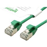 Roline green 21443333 RJ45 omrežni kabel\, Patch kabel CAT 6a U/FTP 1.00 m zelena 1 kos, (20630718) | Shoptok.si