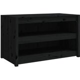  The Living Store Zunanja kuhinjska omarica črna 106x55x64 cm trdna borovina - Zunanja Kuhinjska Omarica, (21501786) | Shoptok.si