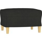  3-dijelni set sofa s jastucima crni od mikrovlakana | shoptok.hr