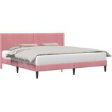  Okvir za krevet Ružičasta 200 x 200 cm Baršun - Ružičasta 200 x 200 cm | shoptok.hr