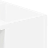  Kava Stol Bijelo 101,5 x 50 x 37 cm Konstruirano drvo | shoptok.hr