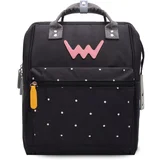 Vuch Luke Dotty Black Urban Backpack