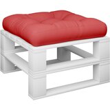  Jastuk za palete crveni 60 x 60 x 12 cm od tkanine | shoptok.hr