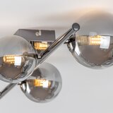  Brilagi - LED plafonski luster MILLA 4xG9/3W/230V crni hrom/zadimljeno staklo | Eponuda.com