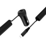 hoco. Auto punjač za Lightning kabelom, 1 x USB, 2.4 A max. - Z21A Ascender Lightning | Eponuda.ba