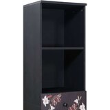 vidaXL Kopalniška omarica s predalom večbarvno 38 x 33,5 x 160 cm | Shoptok.si