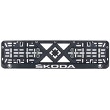 Storm Okvir za tablicu auta "škoda", 3D Slova Cene