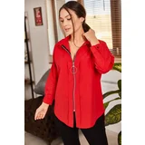 armonika Shirt - Red - Regular fit