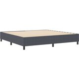  Kutija Prolazni Krevet Tamno Siva 200x200 cm Baršun | shoptok.hr