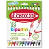 Flomasteri obostrani 12/1 fibracolor 10544sw012se ( 97/00006 )