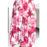 numoco basic Pleated button-down long-sleeved midi dress Numoco | Shoptok.si