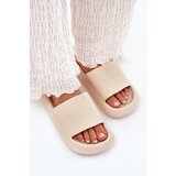 Boto Women's Lightweight Foam Slippers On Thick Sole Beige Querceria | Shoptok.si