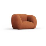 Cosmopolitan Design Oranžen fotelj iz tkanine bouclé Essen – | Shoptok.si