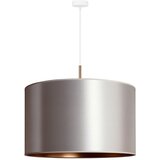  Duolla - Visilica na sajli CANNES 1xE27/15W/230V prečnika 50 cm srebrna/bakrena | Eponuda.com