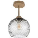 Brilagi LED plafonski luster R GLASS 1xE27/60W/230V prečnik 25 cm bež/dimno siv Cene