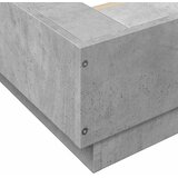  Okvir kreveta boja betona 100x200 cm od konstruiranog drva | shoptok.hr
