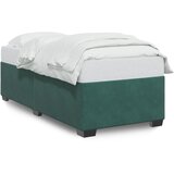 Furnova Posteljni okvir brez vzmetnice temno zelen 90x190 cm žamet, (21939309) | Shoptok.si