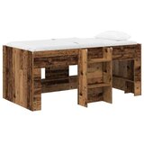  Kreveta za visoko spavanje djece 2 pcs Staro drvo - Staro drvo 80 x 160 cm | shoptok.hr