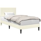  Krevetna konstrukcija Krem 90 x 190 cm Kordura tekstil | Shoptok.si