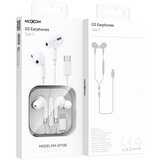  Slušalice Moxom MX-EP100 Type-C bele | Eponuda.com