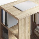 Stol s policom Sonoma hrast 90 x 50 x 75 cm Konstruirano drvo | Eponuda.ba
