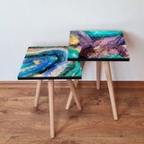 Hanah home 2Shp486 - multicolor multicolor nesting table (2 pieces) | ePonuda.com