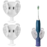 Generic Držalo za električno zobno ščetko Kopalniški organizator, 2 kosa stenskega organizatorja za kopalniški pult, (21126315) | Shoptok.si