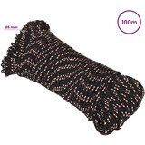 Višenamjensko pomoćno uže 5 mm 100 m Crna i crvena PP | shoptok.hr