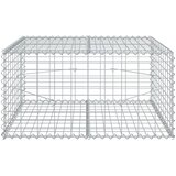  Gabionska košara s poklopcem 100x100x50 cm pocinčano željezo | shoptok.hr