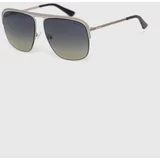 Guess Sunčane naočale boja: srebrna