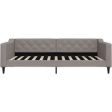  Izvlečna dnevna postelja taupe 100x200 cm blago, (20929892) | Shoptok.si