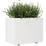  Vrtna sadilica bijela 90 x 60 x 72 cm od masivne borovine | Eponuda.com