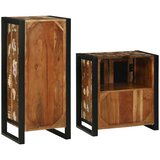  Set namještaja za kupaonicu 2 pcs Čvrsto reciklirano drvo | shoptok.hr