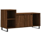 Maison Chic TV omarica - TV stojalo - Televizijska omarica rjav hrast 100x35x55 cm inženirski les, (21700554) Cene