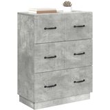  Ormar s ladicama Betonska siva 66 x 34,5 x 87 cm | Eponuda.com