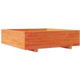  Vrtna sadilica voštano smeđe boje 90x90x26 5 cm od borovine | shoptok.hr