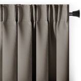 Restilo blackout curtain, beige, smooth finish, classic design, with tieback, multifunctional tape, substantial blackout fabric, 140 x 280 cm Cijene