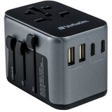 Verbatim Univerzalni potovalni adapter 30W USB-C PD & QC UTA-03, 49545 Cene