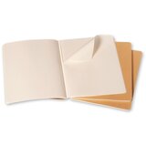 Moleskine Beležnica Cahier Journals XL mehke platnice, kraft - črte, 3 kosi | Shoptok.si