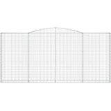 Gabionska košara s lukom 400x30x180/200 cm pocinčano željezo | shoptok.hr