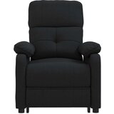  masažna fotelja od tkanine crna | shoptok.hr