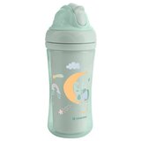 Kikka Boo Šolja sa slamkom Moony Me 220ml Mint Cene