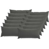  Presvlaka za jastuk 12 pcs HEERLEN Antracit 40 x 80 cm | shoptok.hr